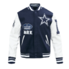 Dallas Cowboys Old English Wool Varsity Jacket