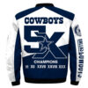 Dallas Cowboys Super Bowl Championship Bomber Jacket - Image 2