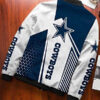 Dallas Cowboys White Bomber Jacket - Image 2