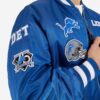 Detroit Lions Ma-1 Bomber Jacket - Image 3