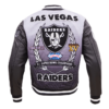 Las Vegas Raiders Remix Varsity Jacket - Image 3