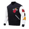 Miami Heat Classic Wool Varsity Jacket - Image 2