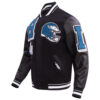Philadelphia Eagles Mashup Rib Wool Varsity Jacket - Image 2
