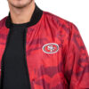 San Francisco 49ers Nfl Mens Camo Bomber Jacket - Image 4